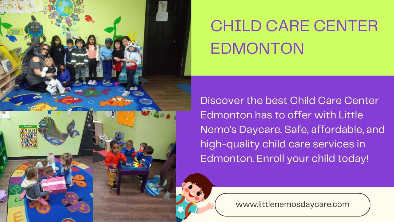 Child Care Center Edmonton | Best Daycare Services - Little Nemo's Daycare