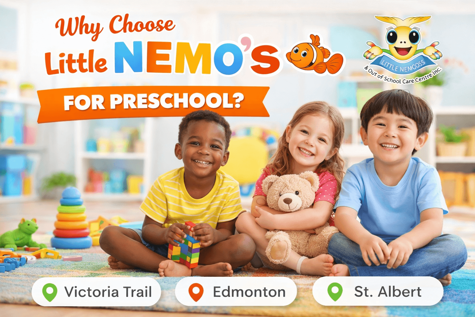 Preschool Edmonton | Preschool St. Albert | Preschool Victoria Trail - 587-524-6366